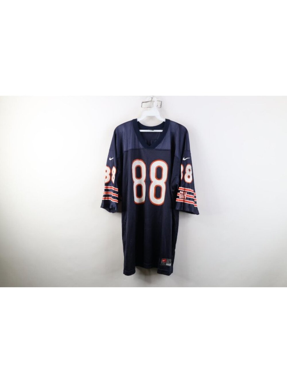 Vintage Nike Mens Lage Marcus Robinson Chicago Bears Football Jersey Blue #88